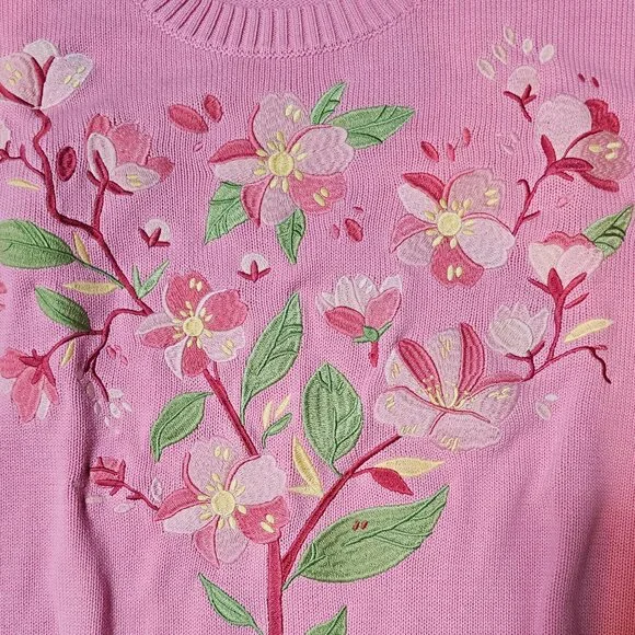 Morningwitch Morning Witch Sakura Cherry Blossom Sweater - Picture 4 of 9